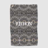  mode steampunk gothic Silver Golfhanddoek (Voorkant)