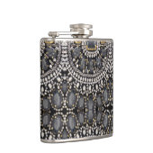 mode steampunk gothic Silver Heupfles (Rechts)