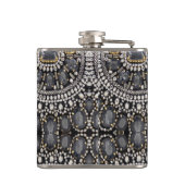 mode steampunk gothic Silver Heupfles (Achterkant)