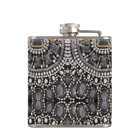  mode steampunk gothic Silver Heupfles (Achterkant)