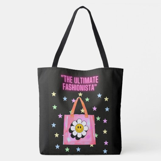 MODE STIJL TOTE BAG (Achterkant)