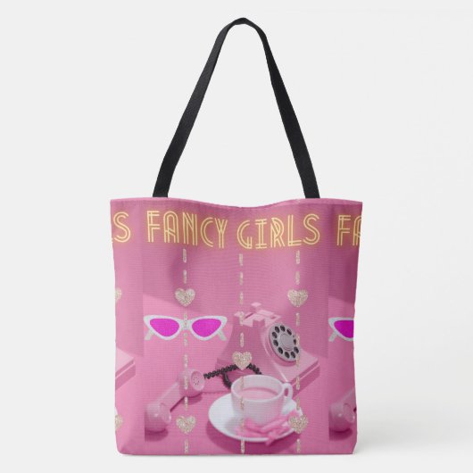 MODE STIJL TOTE BAG (Achterkant)