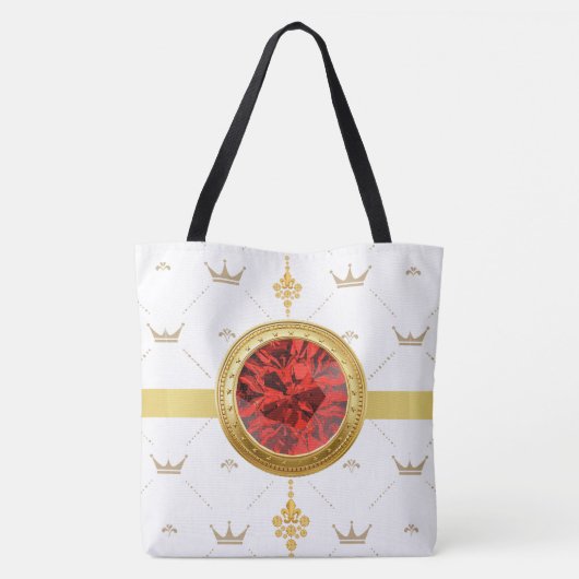 MODE STIJL TOTE BAG (Achterkant)
