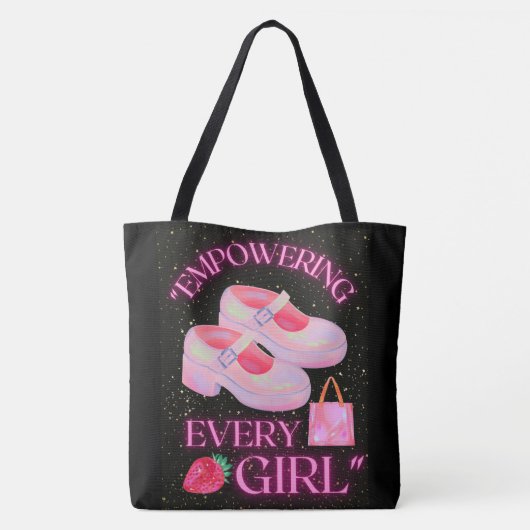 MODE STIJL TOTE BAG (Achterkant)