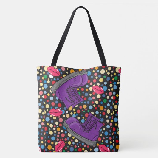 MODE STIJL TOTE BAG (Achterkant)