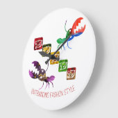 mode-stijl verankeren grote klok (Hoek)