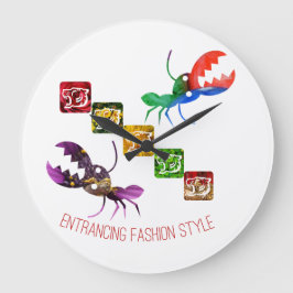 mode-stijl verankeren grote klok