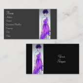 Mode stijl visitekaartje (Voorkant / Achterkant)