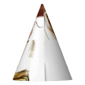 Mode: Stijlvol hedendaags portret. Feesthoedjes (Achterkant)