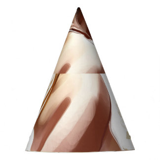 Mode: Stijlvol hedendaags portret. Feesthoedjes