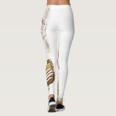 Mode: Stijlvol hedendaags portret. Leggings (Achterkant)