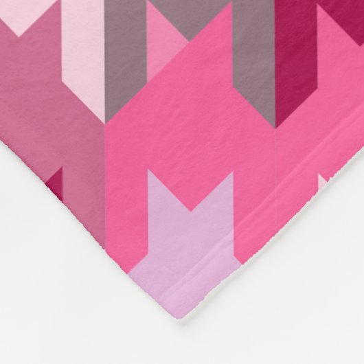 Mode  Stijlvol - Patroon Modern Spring Fleece Deken (Hoek)