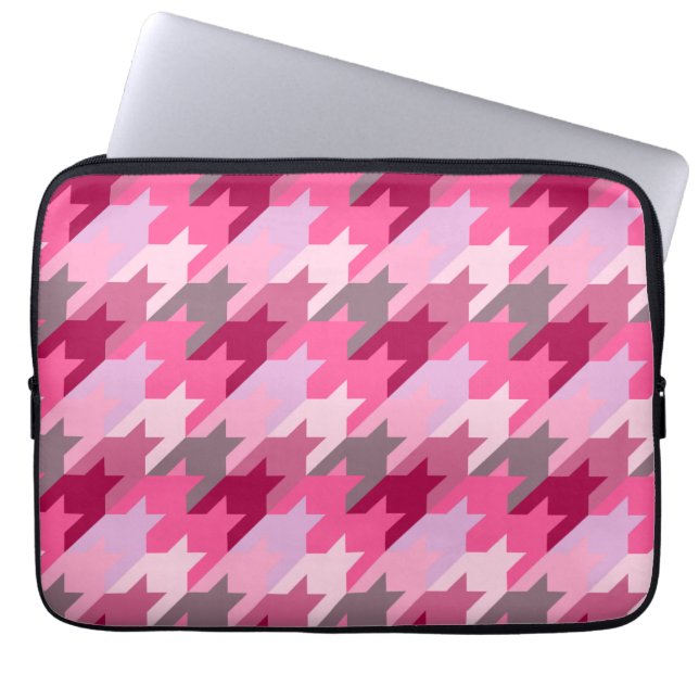 Mode  Stijlvol - Patroon Modern Spring Laptop Sleeve (Voorkant)