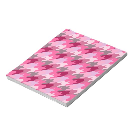 Mode  Stijlvol - Patroon Modern Spring Notitieblok (Linkerzijde)