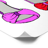 Mode Stiletto Heels Schoenliefhebber Poster (Hoek)