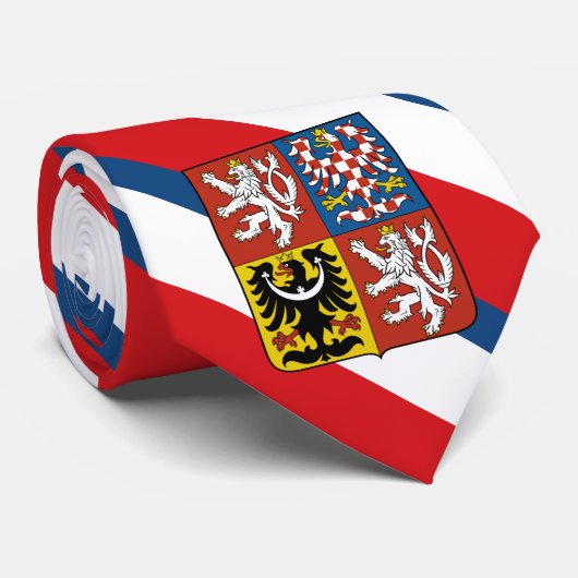 Mode strepen/sport in Tsjechië Stropdas (Opgerold)
