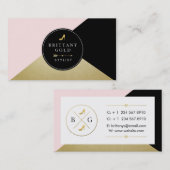 Mode Stylist Blogger Visitekaartje Glam (Voorkant / Achterkant)