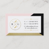 Mode Stylist Blogger Visitekaartje Glam (Achterkant)