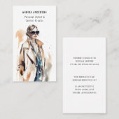 Mode Stylist Content Creator Naaister Visitekaartje (Voorkant / Achterkant)