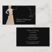  Mode stylist visitekaartje sjabloon (Voorkant / Achterkant)