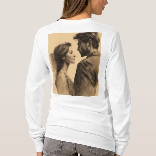 mode T-shirts voor dames (Achterkant)