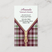 Mode Tailoring Visitekaartje (Voorkant)