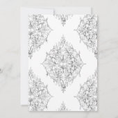 Mode teddybeer kleine dame Dank je wel Kaart (Achterkant)