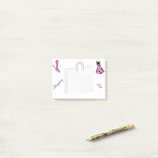 Mode Thema Winkellijst Opmerkingen Post-it® Notes (Op bureau)