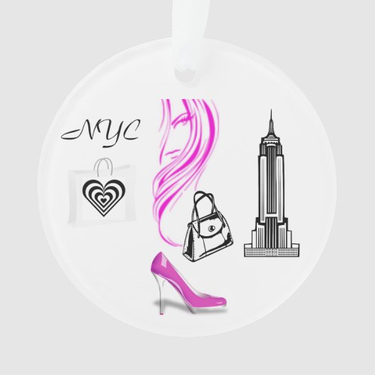 Mode Theme New York City Ornament (voorkant)