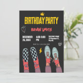 Mode tiener sneakers  kaart (Staand voorkant)