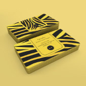 Mode Tiger Stripes Visitekaartje