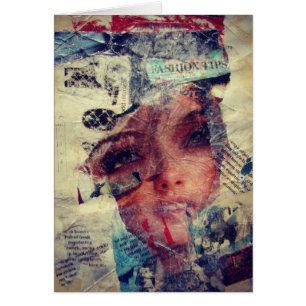 Mode Tips gemengd media collage