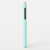 Mode Turquoise van de Eiffeltoren Case-Mate iPhone Case (Achterkant/links)