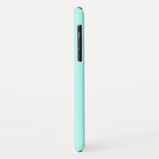 Mode Turquoise van de Eiffeltoren Case-Mate iPhone Case (Achterkant/links)