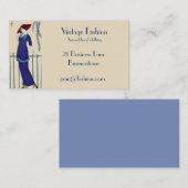  mode tweedehands kledingwinkel visitekaartje (Voorkant / Achterkant)