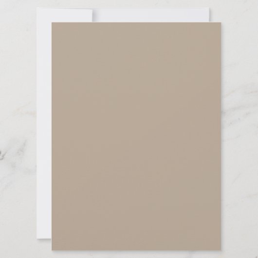 Mode uitnodigingen voor een trouwfeest (Achterkant)