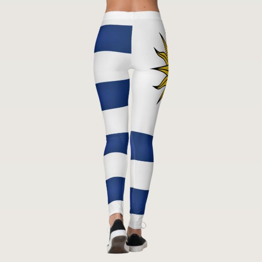 Mode Uruguay-vlag koelen Leggings (Achterkant)