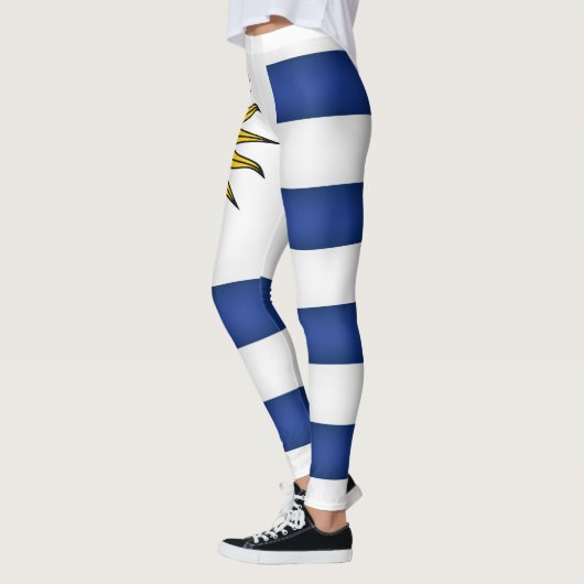 Mode Uruguay-vlag koelen Leggings (Links)