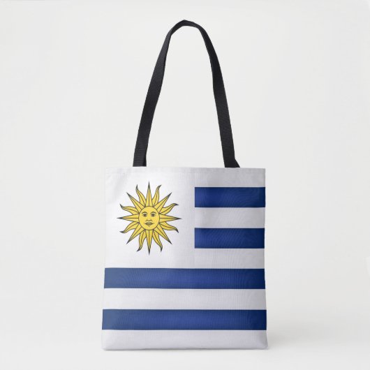 Mode Uruguay-vlag koelen Tote Bag (Voorkant)