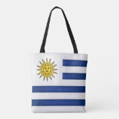Mode Uruguay-vlag koelen Tote Bag (Achterkant)