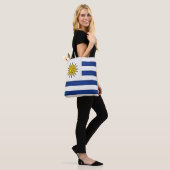 Mode Uruguay-vlag koelen Tote Bag (Op model)