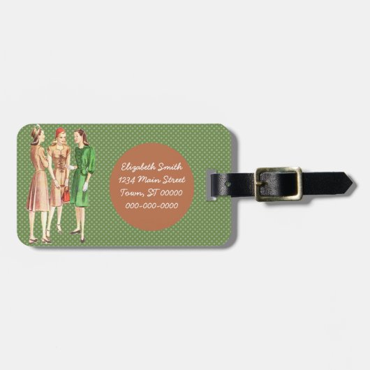  Mode V2 1940 Bagagelabel