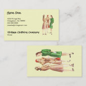 Mode V2 1940 Visitekaartje (Voorkant / Achterkant)