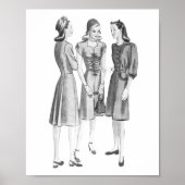  Mode V2 BW Poster 1940s (Voorkant)