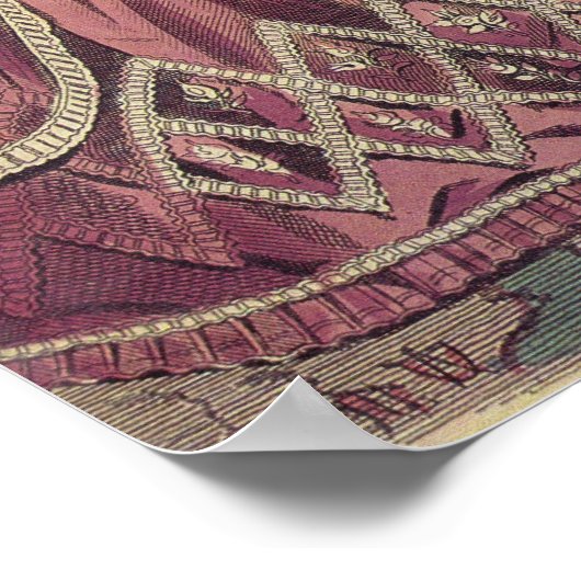 mode van 1860 poster (Hoek)