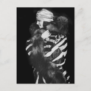 Mode van 1920 briefkaart