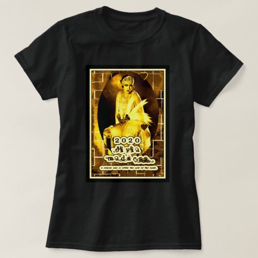 mode van 1920 Diva T-shirt (Design voorkant)