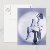 mode van 1920 met rookmodel briefkaart (Voorkant / Achterkant)