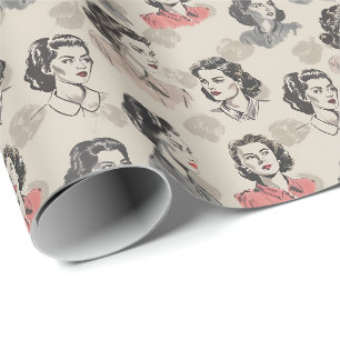 Mode van 1940 Cadeaupapier