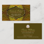 Mode van bosgebied Elegant Visitekaartje (Voorkant / Achterkant)